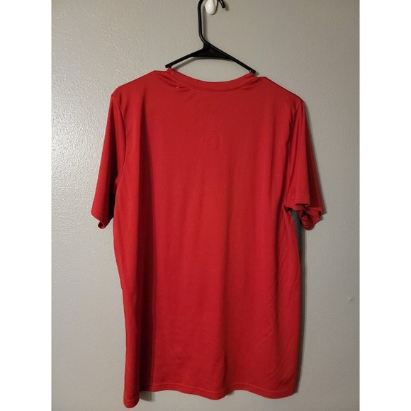 USC University of Southern California Size L Red Gray Athletic T-Shirt READ - Picture 3 of 5